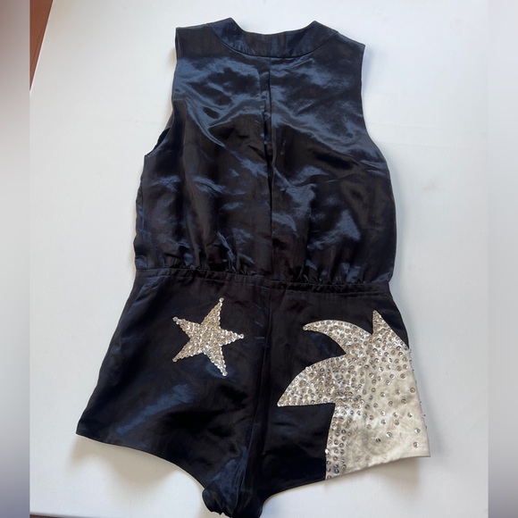 Marc by Marc Jacobs Satin Stud Embellished Stars Jumpsuit runway - Picture 7 of 8